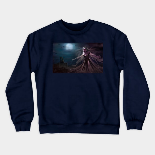 Banshee Crewneck Sweatshirt by Aranya